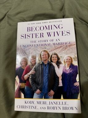Becoming Sister Wives Paperback Book - Autographed